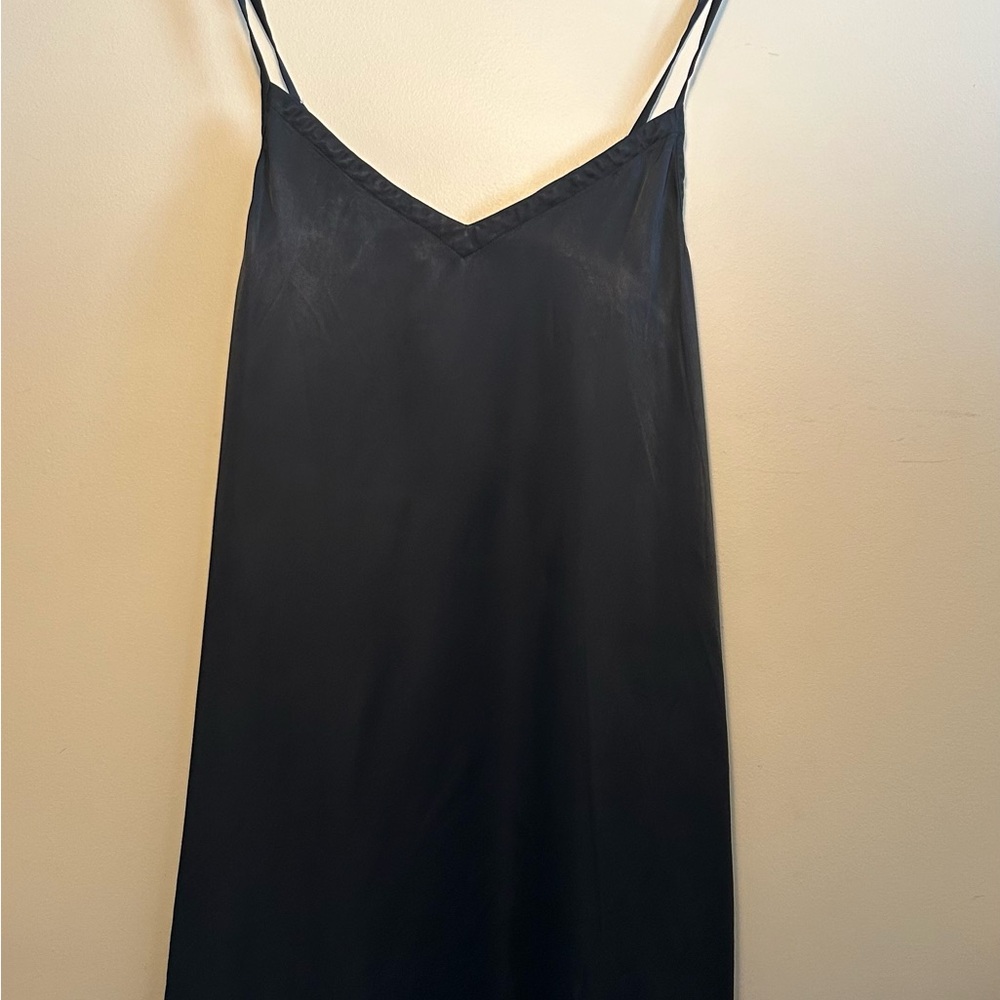 Athleta Calm Cool Slip Dress- Black